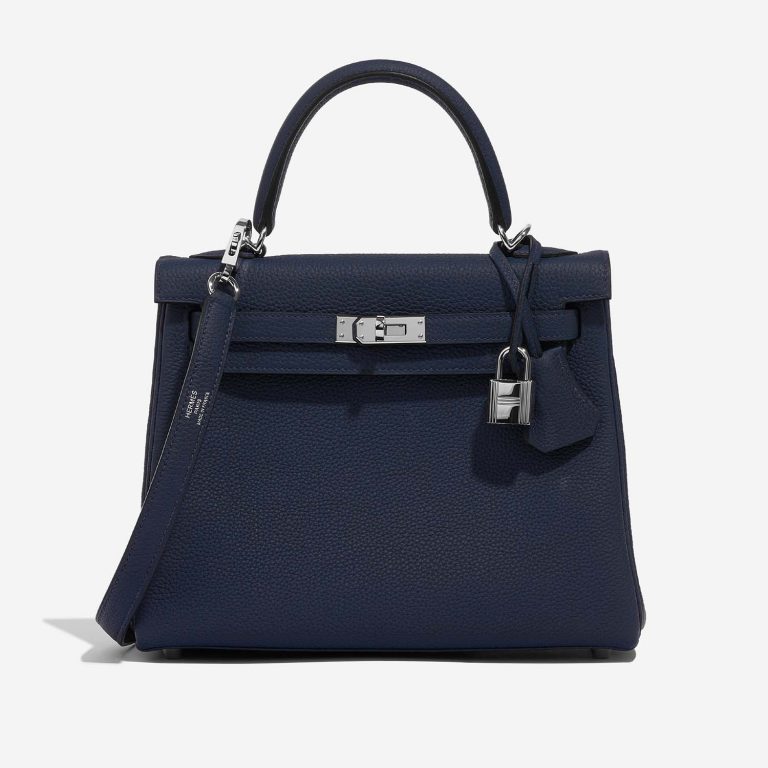 Hermès Kelly 25 BlueSaphire 2F S | Sell your designer bag on Saclab.com