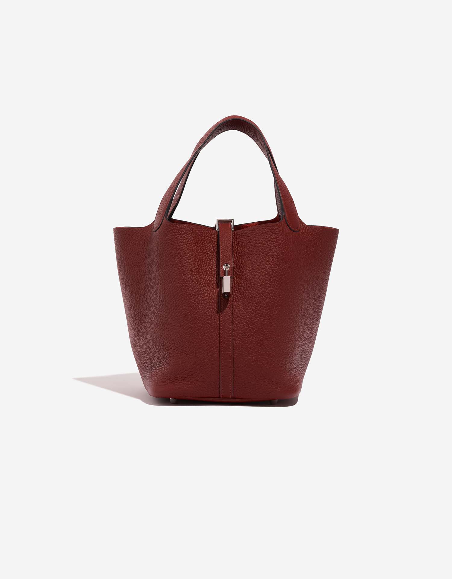 入手困難品♪【HERMES】ピコタン Picotin Lock 22 Bag Rouge H Hermès Picotin 22 Taurillon Clemence Rouge H | SACLÀB