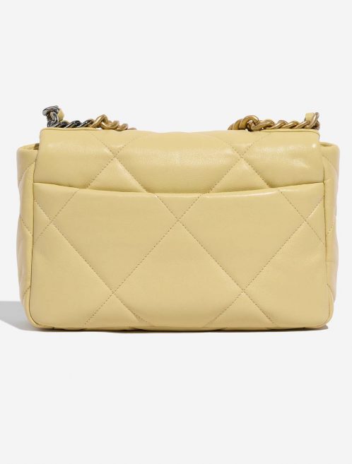 Chanel 19 FlapBag PastelYellow Back  | Sell your designer bag on Saclab.com