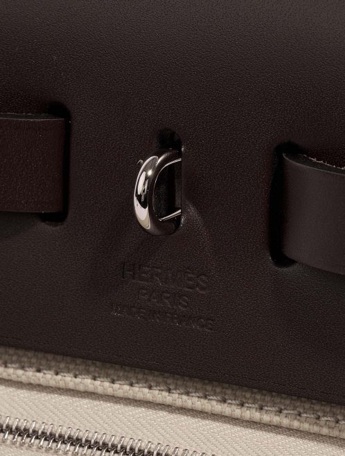 Hermès Herbag 31 Beton-Ebene-Nata Logo  | Sell your designer bag on Saclab.com