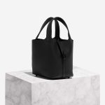 Hermès Picotin 18 Black 0F | Sell your designer bag on Saclab.com