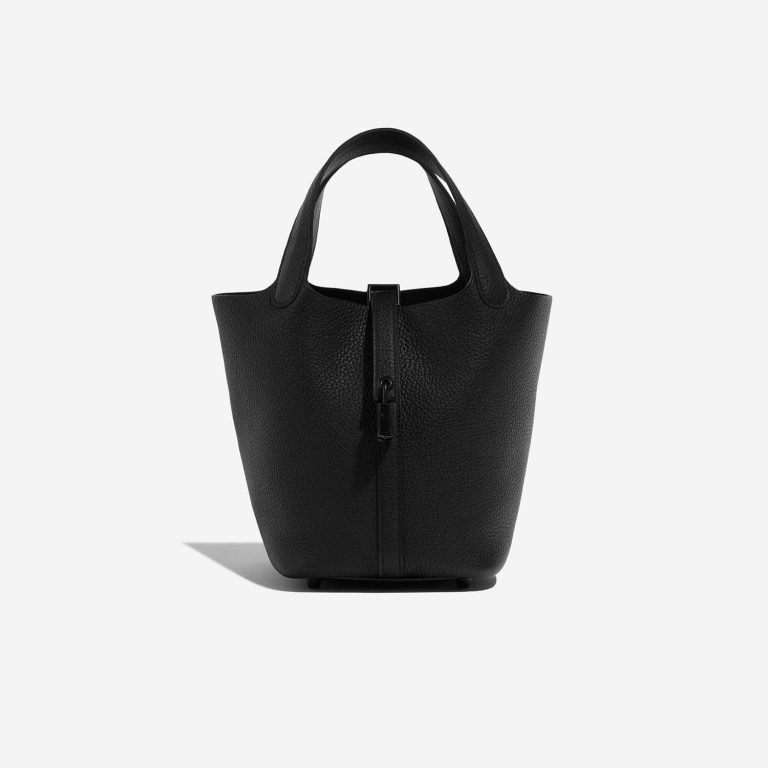 Hermès Picotin 18 Black 2F S | Sell your designer bag on Saclab.com
