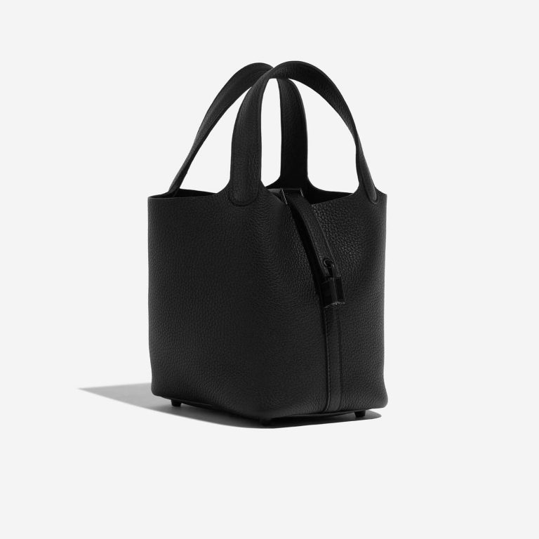 Hermès Picotin 18 Black 6SF S | Sell your designer bag on Saclab.com