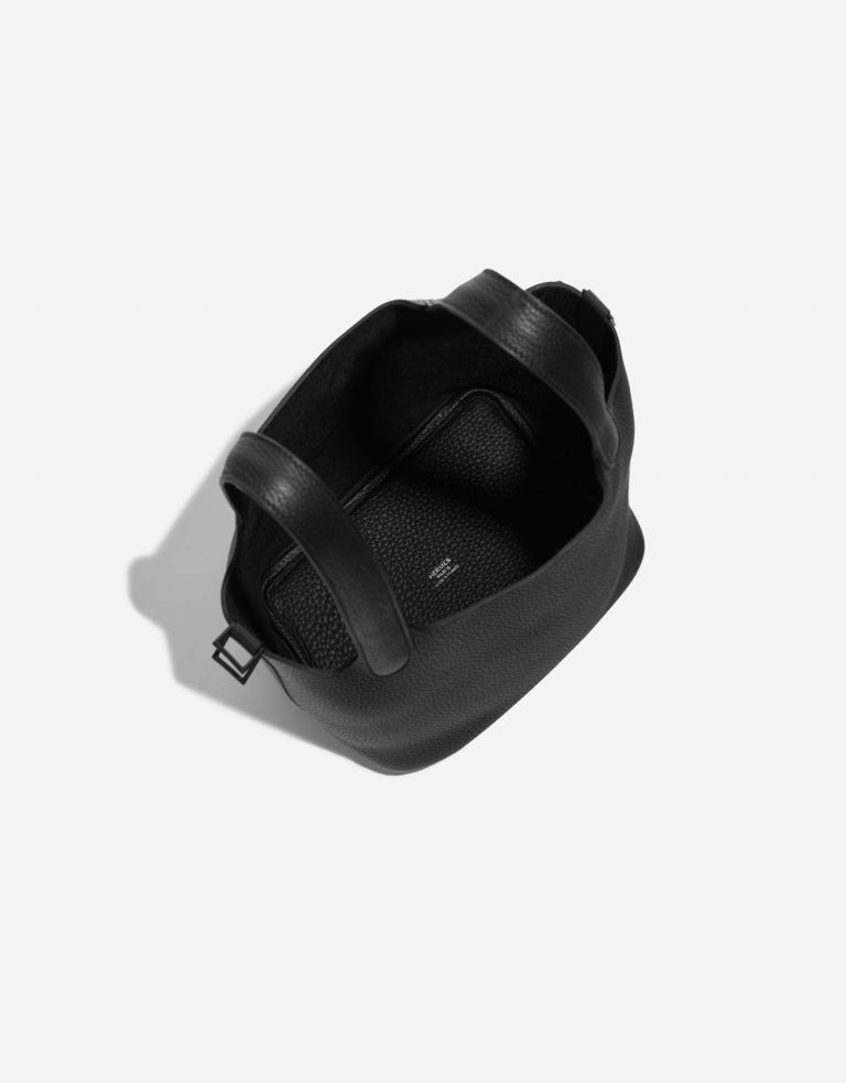 Hermès Picotin 18 Black Inside  | Sell your designer bag on Saclab.com