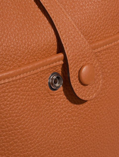 Hermès Evelyne 29 Orange Closing System  | Sell your designer bag on Saclab.com