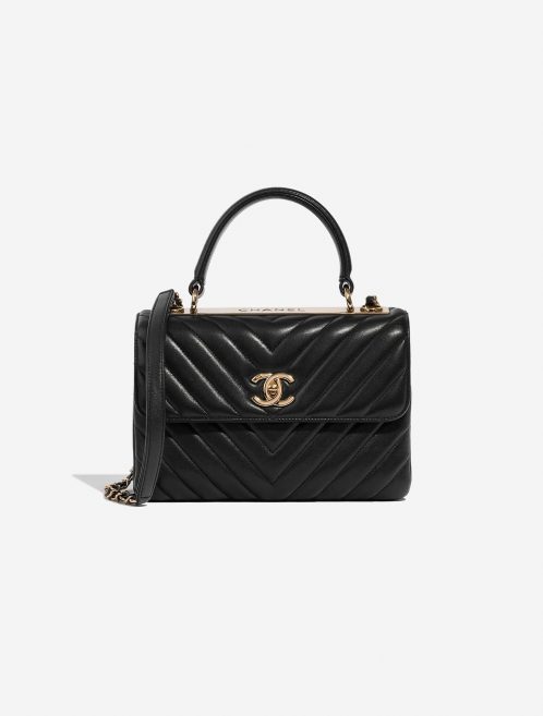 Chanel Trendy CC Medium Lamb Black Front | Sell your designer bag