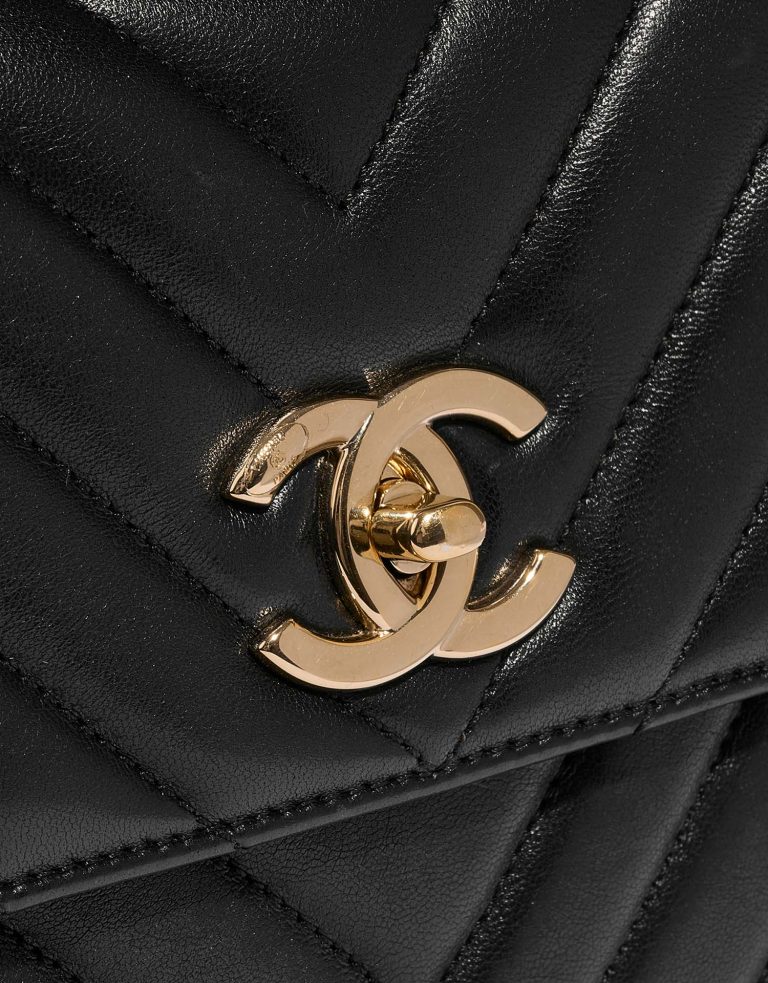Chanel Trendy CC Medium Lamb Black Closing System | Sell your designer bag