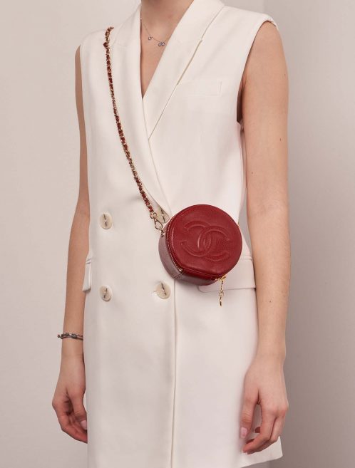 Chanel Vanity small Red Sizes Worn | Sell your designer bag on Saclab.com