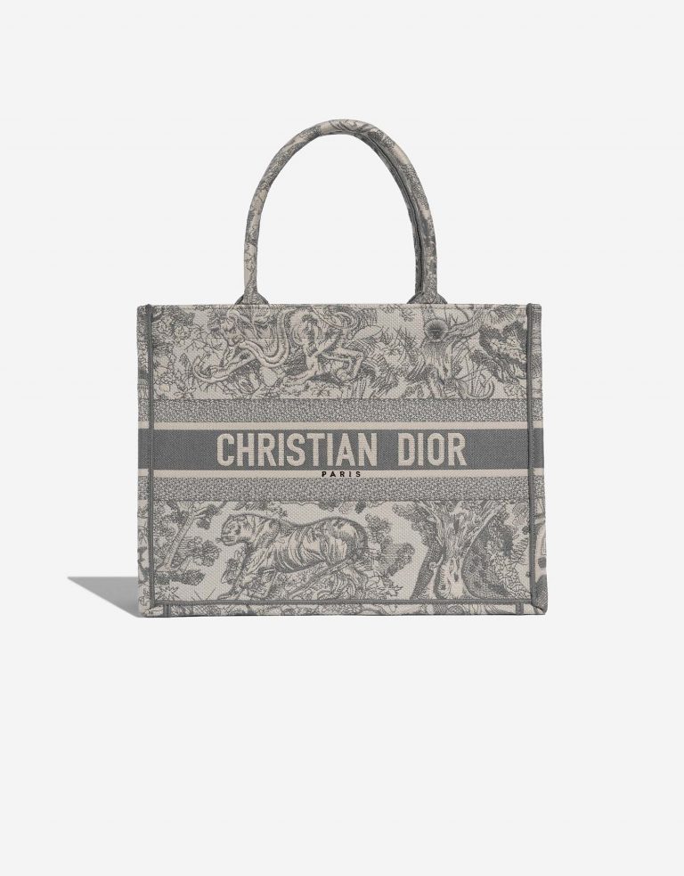 Dior BookTote Large Grey-Blue 0F | Sell your designer bag on Saclab.com
