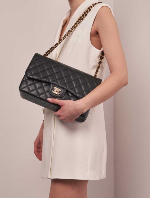 Chanel Timeless Jumbo Black 1M | Sell your designer bag on Saclab.com