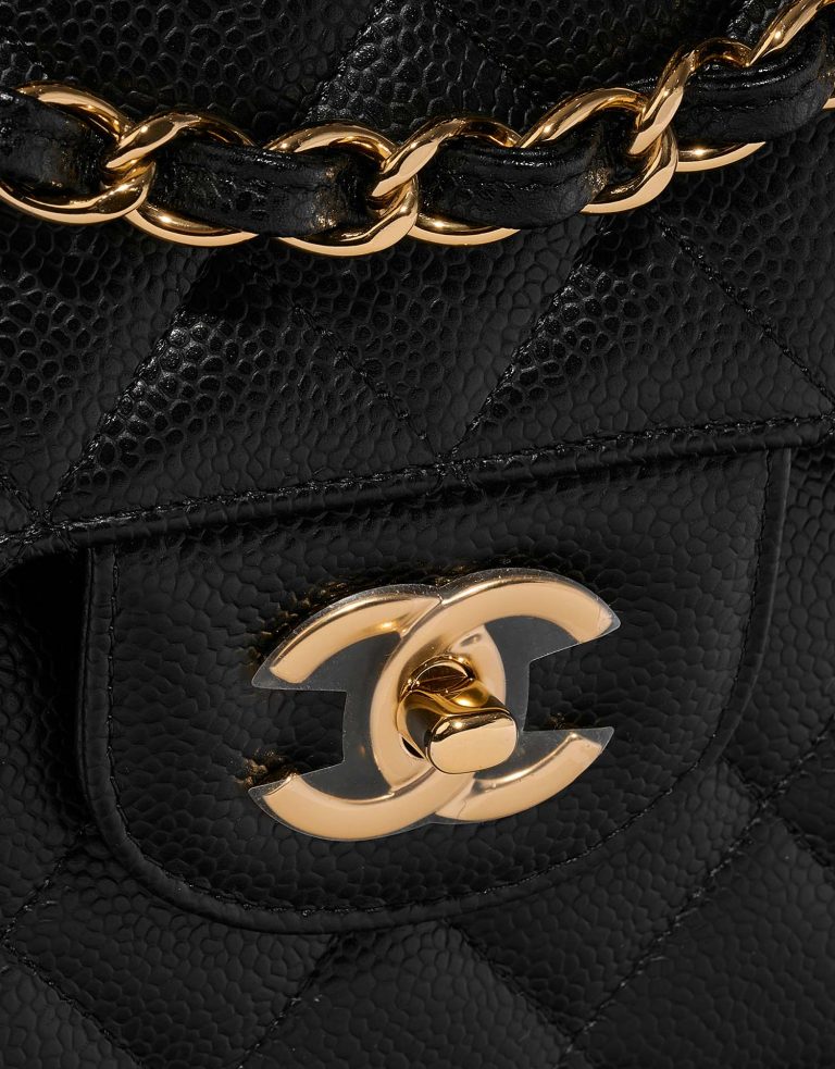 Chanel Timeless Jumbo Black Closing System  | Sell your designer bag on Saclab.com
