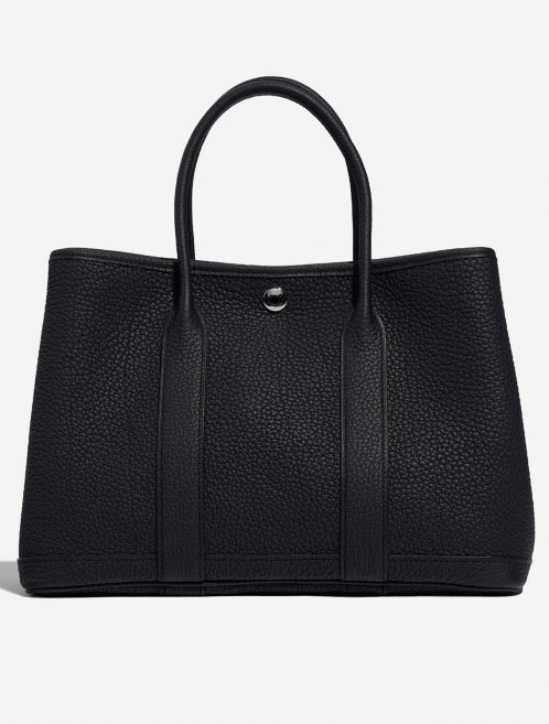 Hermès GardenParty 30 BlueIndigo 2F S | Sell your designer bag on Saclab.com