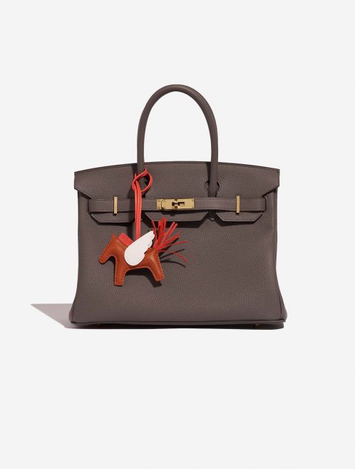 Hermès RodeoPegasus OneSize Brique-Blanc-RoseTexas Closing System  | Sell your designer bag on Saclab.com