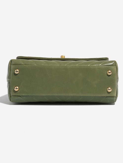 Chanel TimelessHandle Small Green Bottom  | Sell your designer bag on Saclab.com