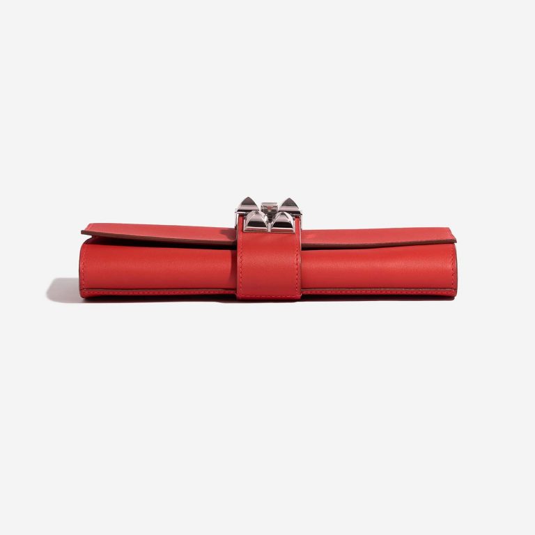 Hermès Medor OneSize RougeTomate 8BTM S | Sell your designer bag on Saclab.com