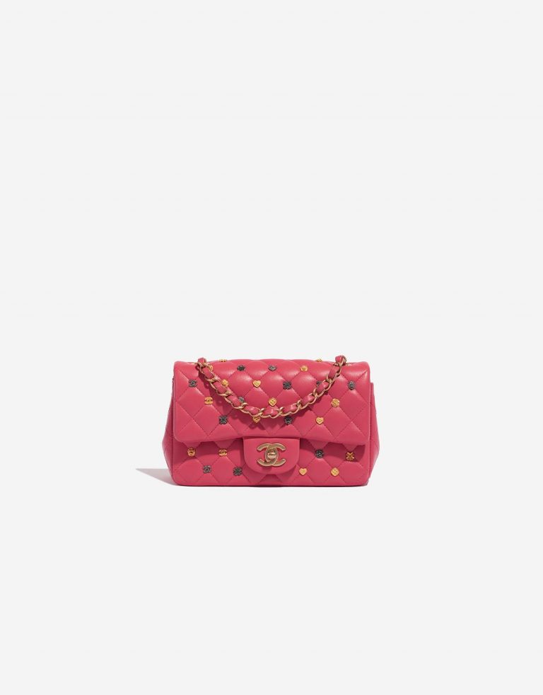 Chanel Timeless MiniRectangular Pink Front  | Sell your designer bag on Saclab.com