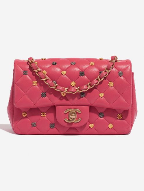 Chanel Timeless MiniRectangular Pink Front  | Sell your designer bag on Saclab.com