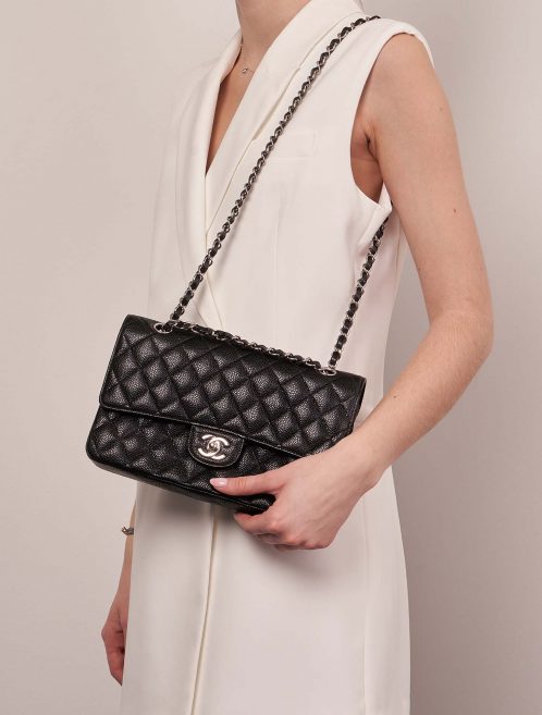 Chanel Timeless Medium Black 1M | Sell your designer bag on Saclab.com