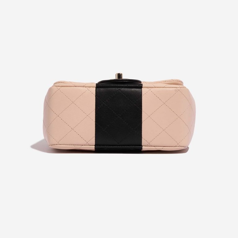 Chanel Timeless MiniSquare LightRose-Black Bottom  | Sell your designer bag on Saclab.com
