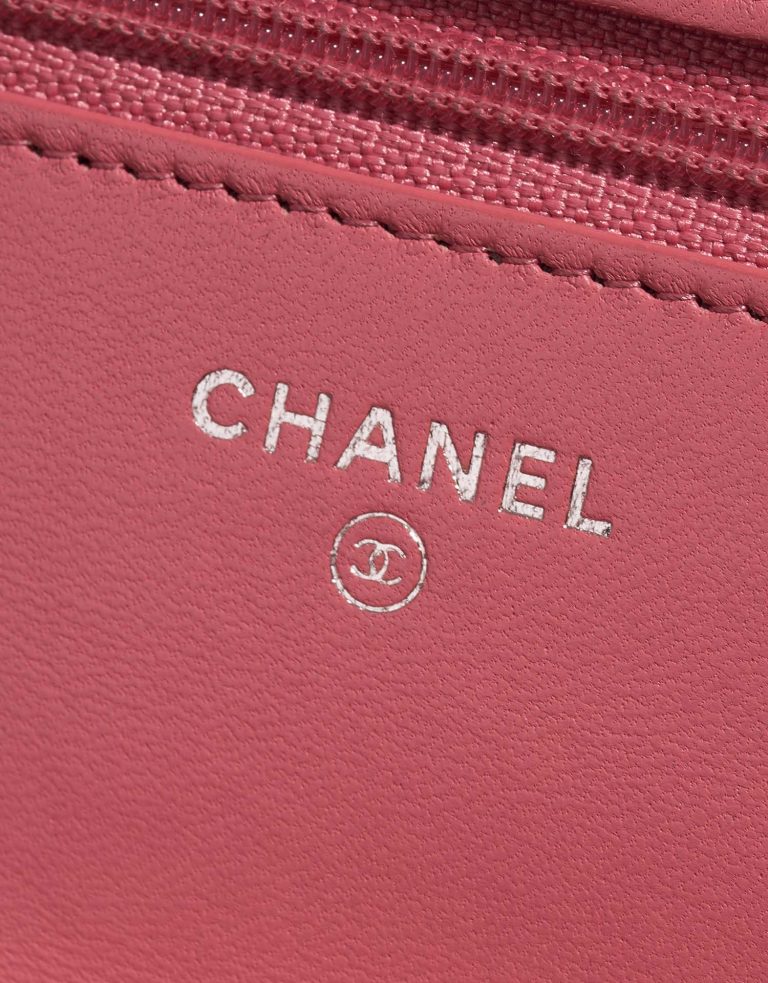 Chanel Timeless WOC Pink Logo  | Sell your designer bag on Saclab.com
