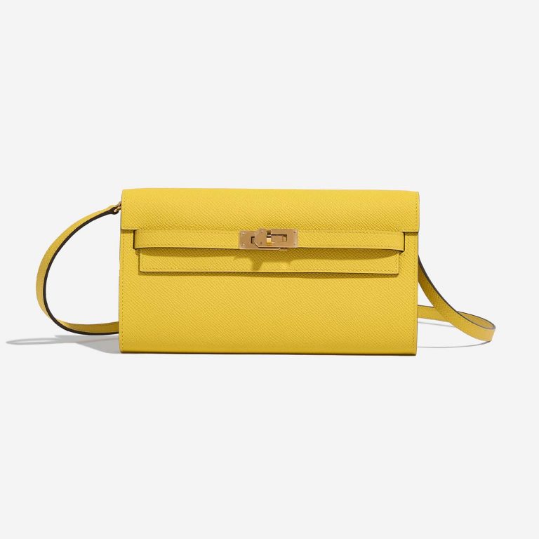 Hermès Kelly ToGo JauneDeNaples Front  | Sell your designer bag on Saclab.com