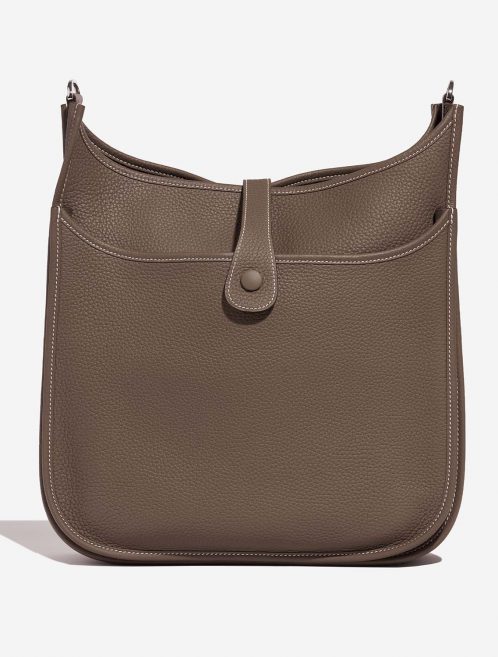 Hermès Evelyne 33 Etoupe Back  | Sell your designer bag on Saclab.com