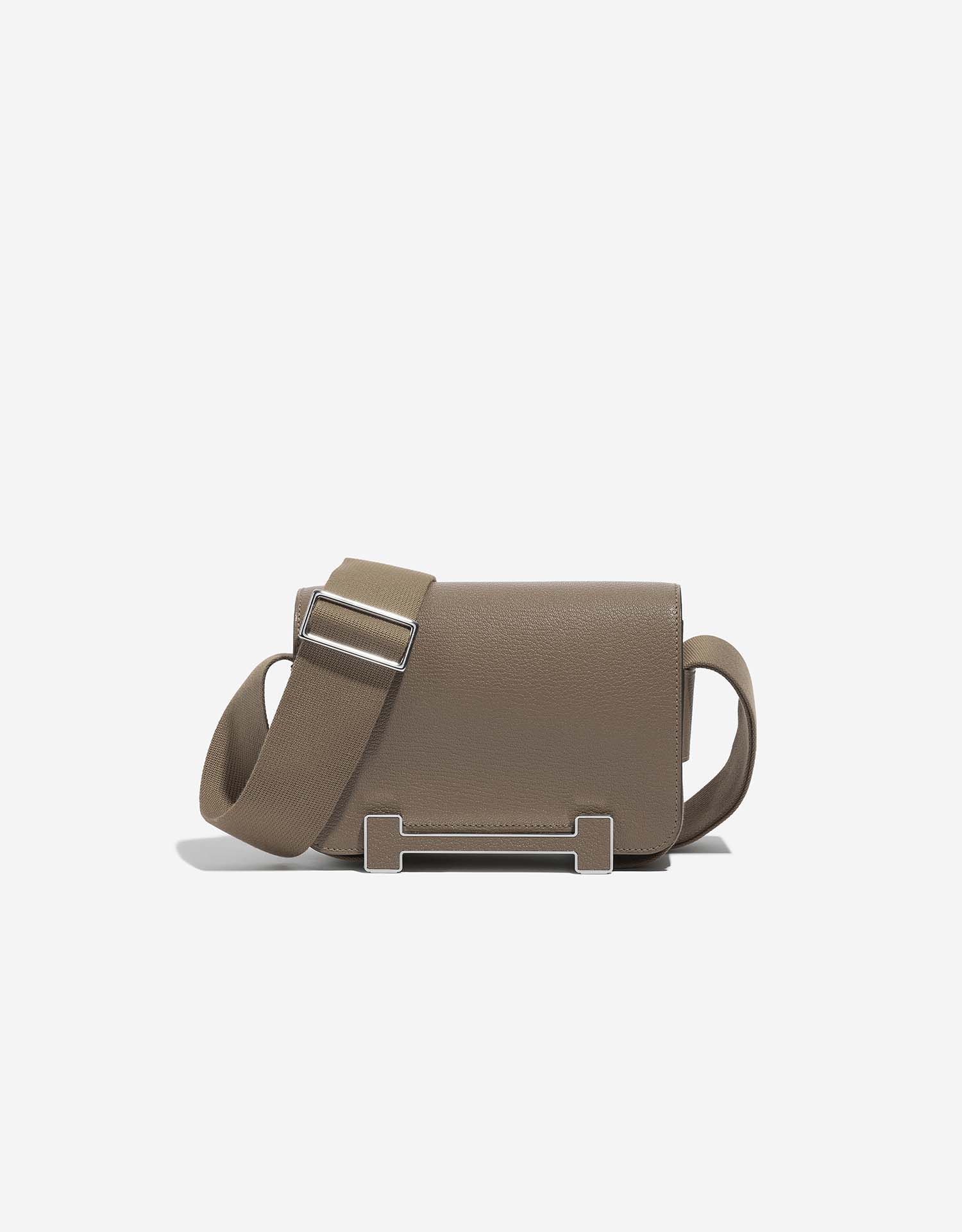 Hermès Geta Chèvre Mysore Etoupe | SACLÀB