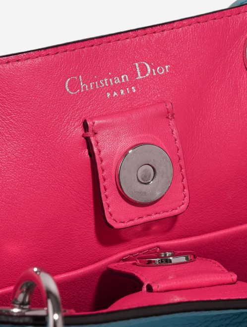 Dior Diorissimo Large LightBlue-Pink Closing System  | Sell your designer bag on Saclab.com