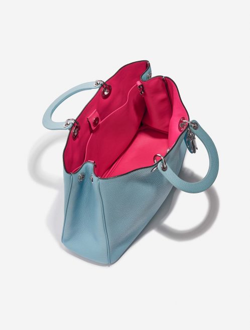 Dior Diorissimo Large LightBlue-Pink Inside  | Sell your designer bag on Saclab.com