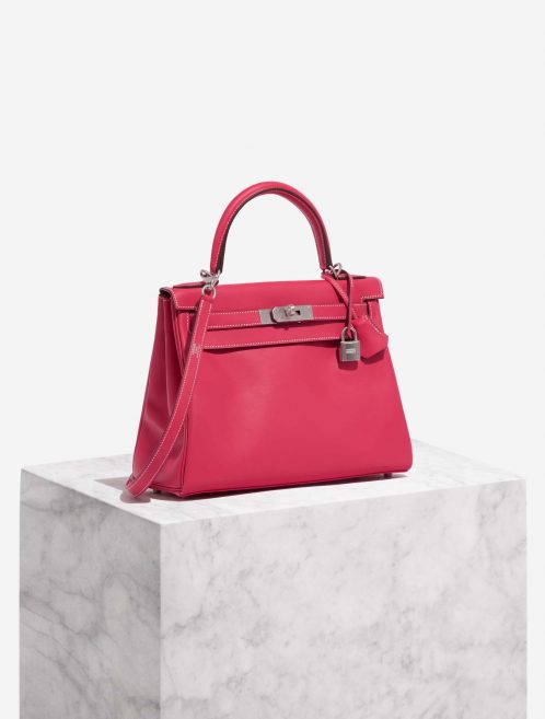 Hermès KellyHSS 28 RoseExtreme-RosaSakura 0F | Sell your designer bag on Saclab.com