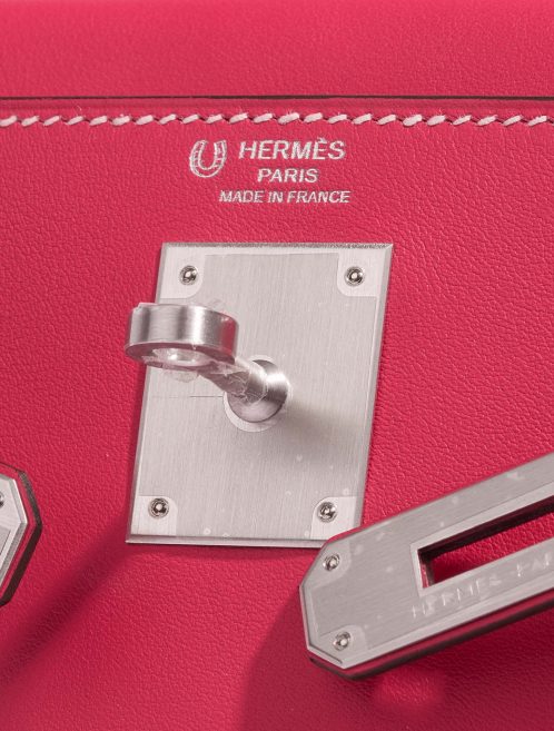 Hermès KellyHSS 28 RoseExtreme-RosaSakura Logo  | Sell your designer bag on Saclab.com