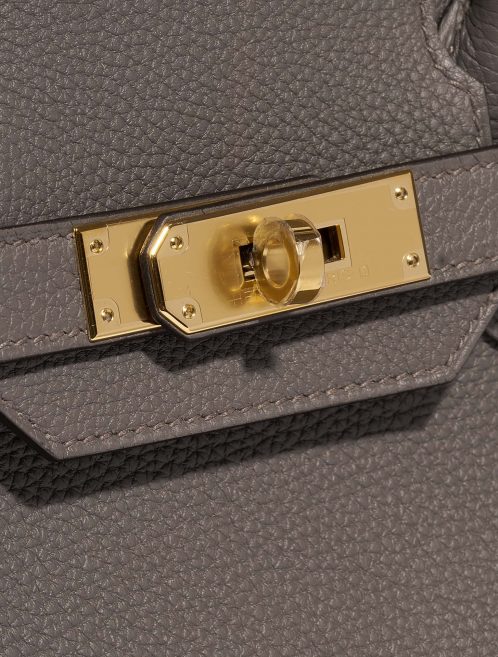 Hermès Birkin 30 GrisEtain Closing System  | Sell your designer bag on Saclab.com