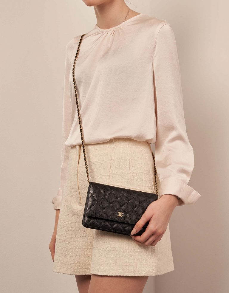 Chanel Timeless WOC Black Sizes Worn | Sell your designer bag on Saclab.com