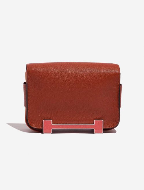 Hermès Geta OneSize Cuivre-RoseTexas Back  | Sell your designer bag on Saclab.com