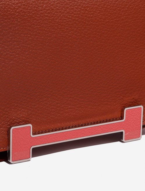 Hermès Geta OneSize Cuivre-RoseTexas Closing System  | Sell your designer bag on Saclab.com
