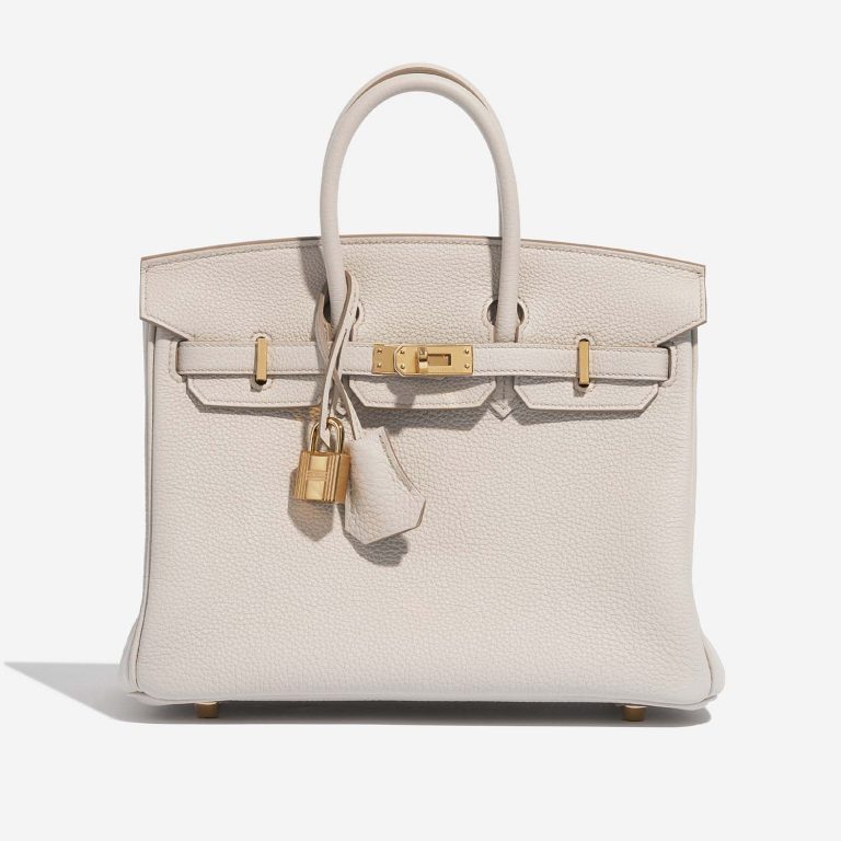 Hermès Birkin 25 Beton Front  | Sell your designer bag on Saclab.com