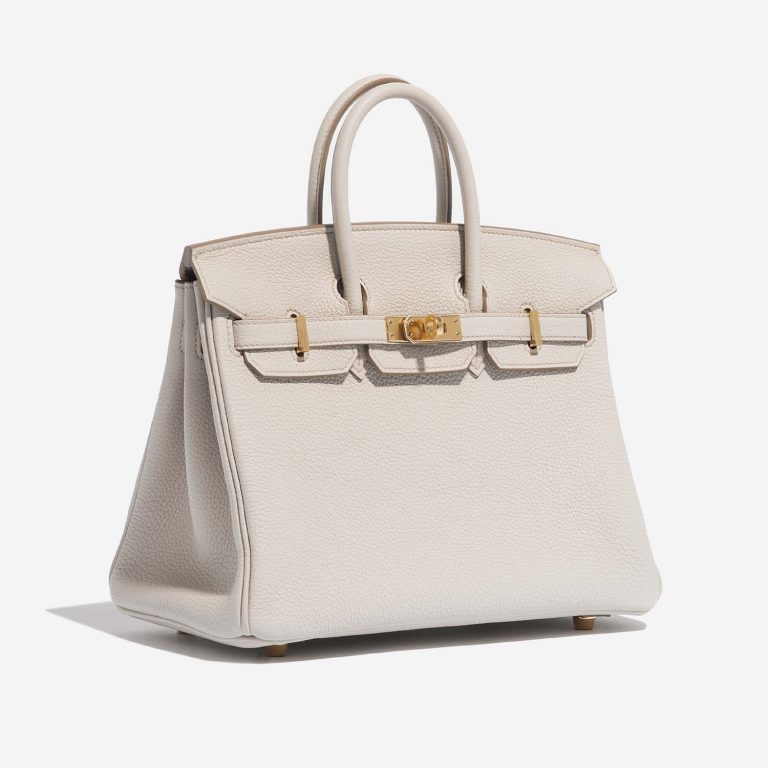 Hermès Birkin 25 Beton Side Front  | Sell your designer bag on Saclab.com