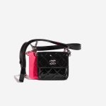 Chanel DoubleWaistBag Mini Black-Pink 0F | Sell your designer bag on Saclab.com