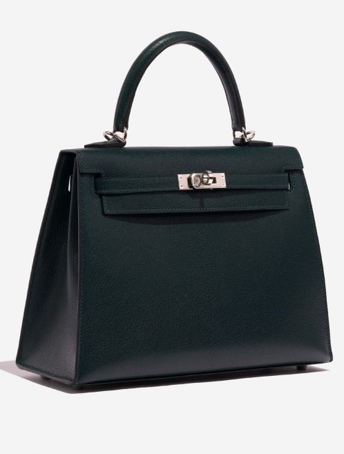 Hermès Kelly 25 VertCypress 6SF S | Sell your designer bag on Saclab.com