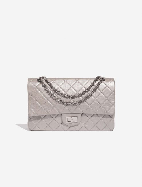 Chanel 255Reissue 227 Silver Front  | Sell your designer bag on Saclab.com