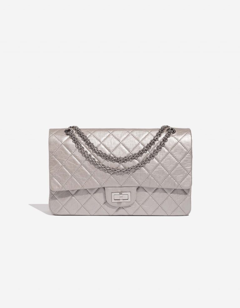 Chanel 255Reissue 227 Silver Front  | Sell your designer bag on Saclab.com