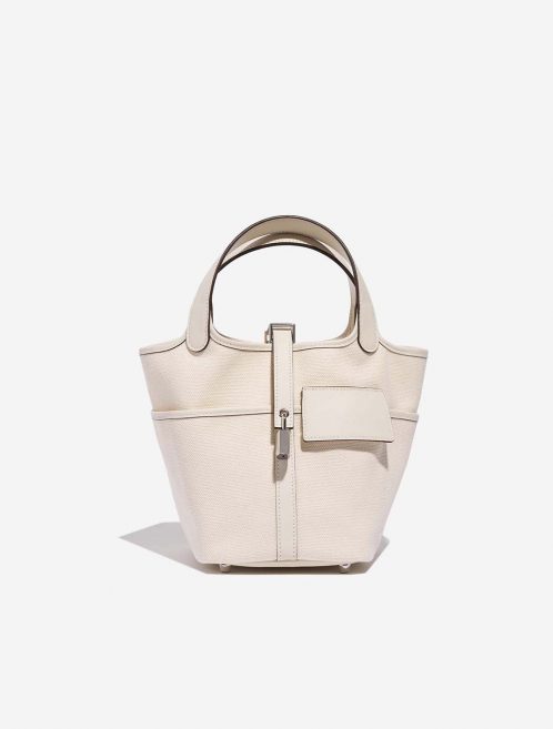 Hermès Picotin 18 Nata-Ecru 2F S | Sell your designer bag on Saclab.com