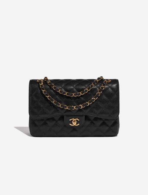 Chanel Timeless Jumbo Black Front  | Sell your designer bag on Saclab.com