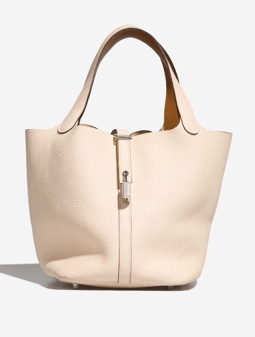 Hermès Picotin 22 Nata-Sesam Front  | Sell your designer bag on Saclab.com
