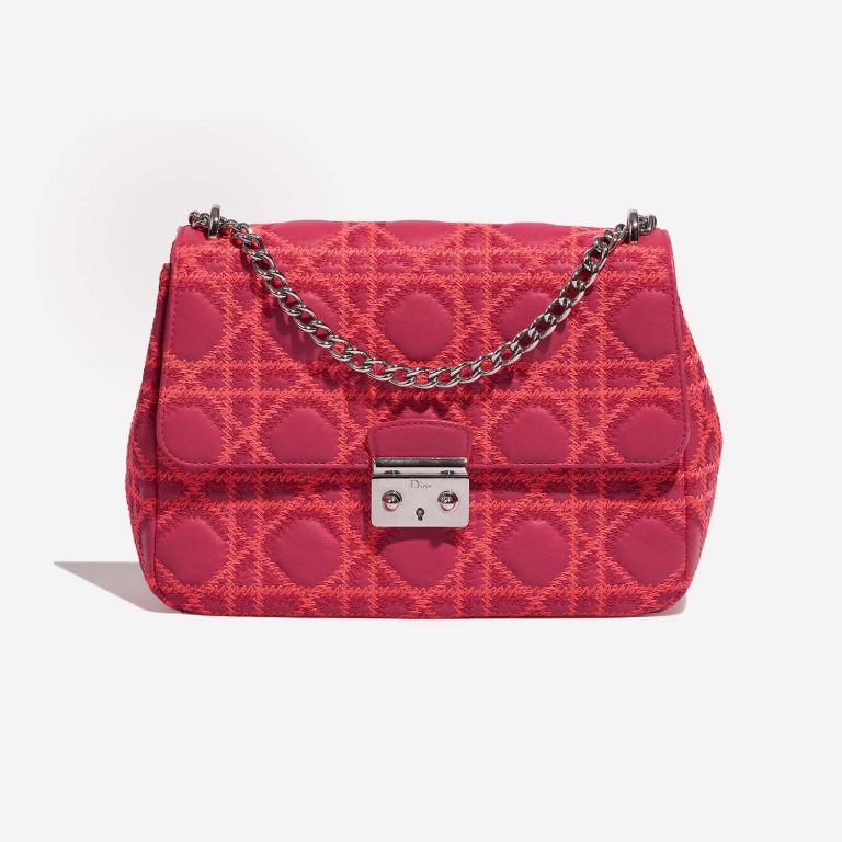 Pre-owned Dior bag Miss Dior Medium Lamb Pink Pink, Rose | Sell your designer bag on Saclab.com