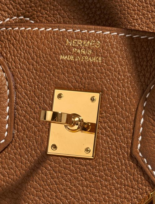 Hermès Birkin 25 Gold Logo  | Sell your designer bag on Saclab.com