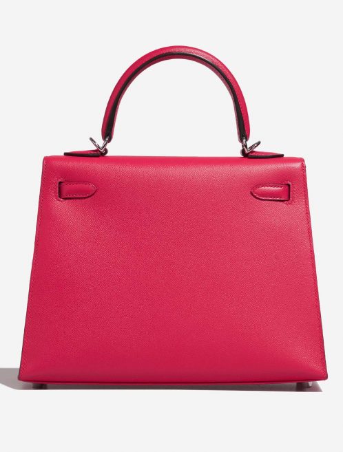 Hermès Kelly 25 RoseExtreme-RougePiment Back  | Sell your designer bag on Saclab.com