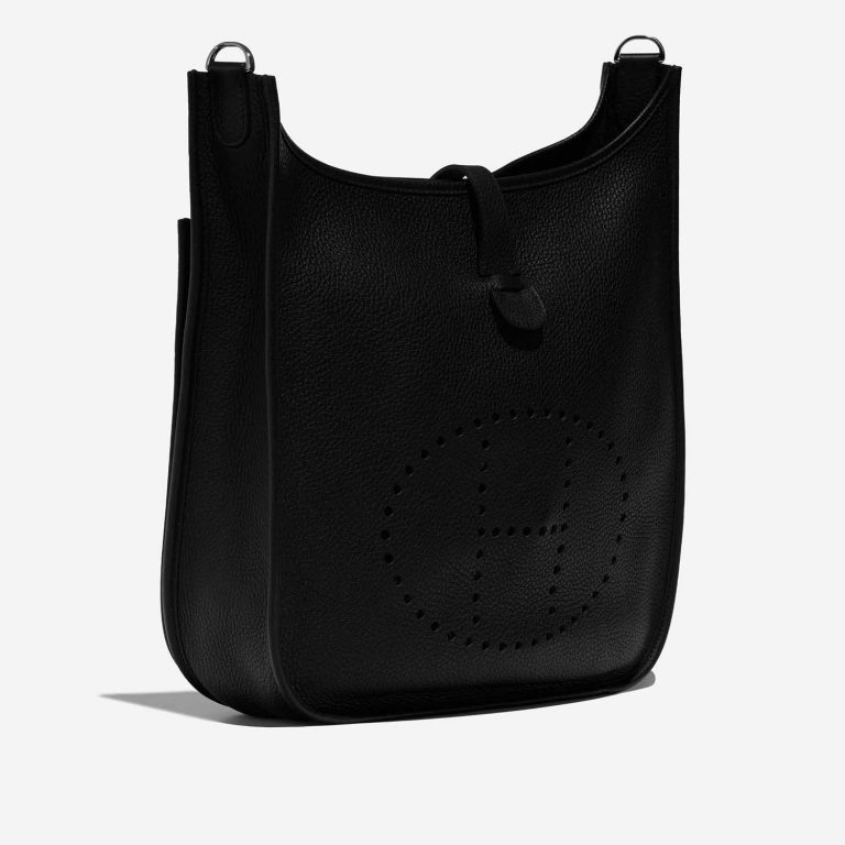 Hermès Evelyne 33 Black Side Front  | Sell your designer bag on Saclab.com