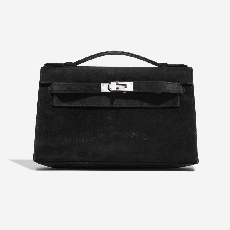 Hermès Kelly Pochette Black 2F S | Sell your designer bag on Saclab.com