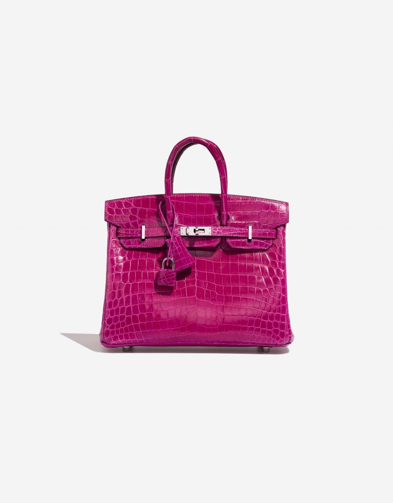 Hermès Birkin 25 RosePourpre Front  | Sell your designer bag on Saclab.com